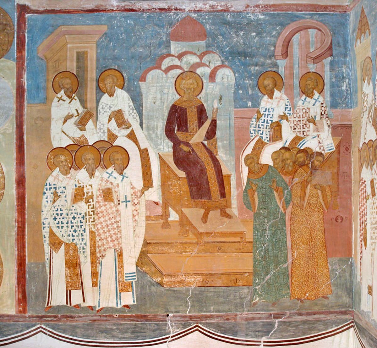 Icon of the Fifth Ecumenical Council.