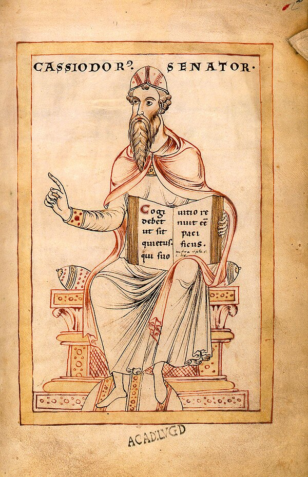 Portrait of Cassiodorus