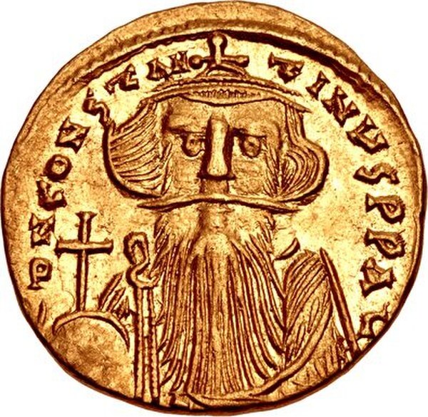 Portrait of Constans II