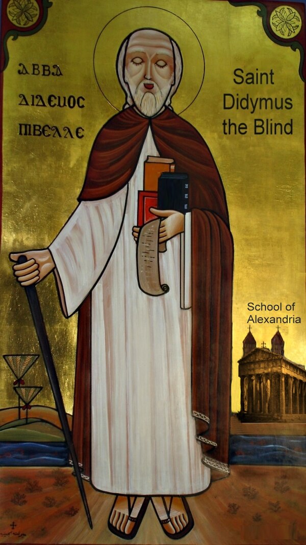 Portrait of Didymus the Blind